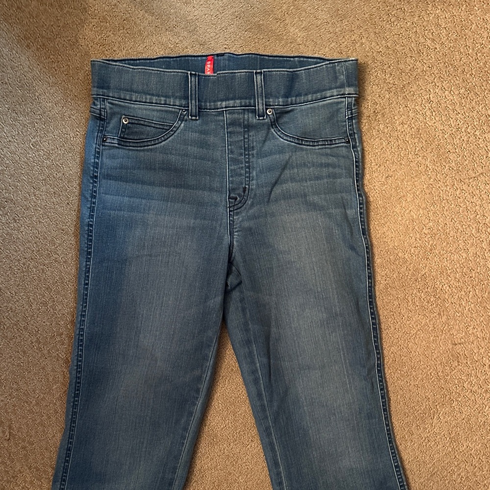 SPANX Dark Blue Denim Jeggings